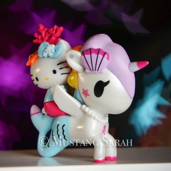 Tokidoki x Hello Kitty Series 2 Mermicorno Mermaid Unicorn Sanrio Vinyl Figure - Picture 1 of 7